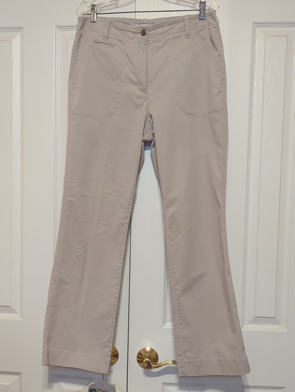 Chico's Platinum Khaki Pants Size 2